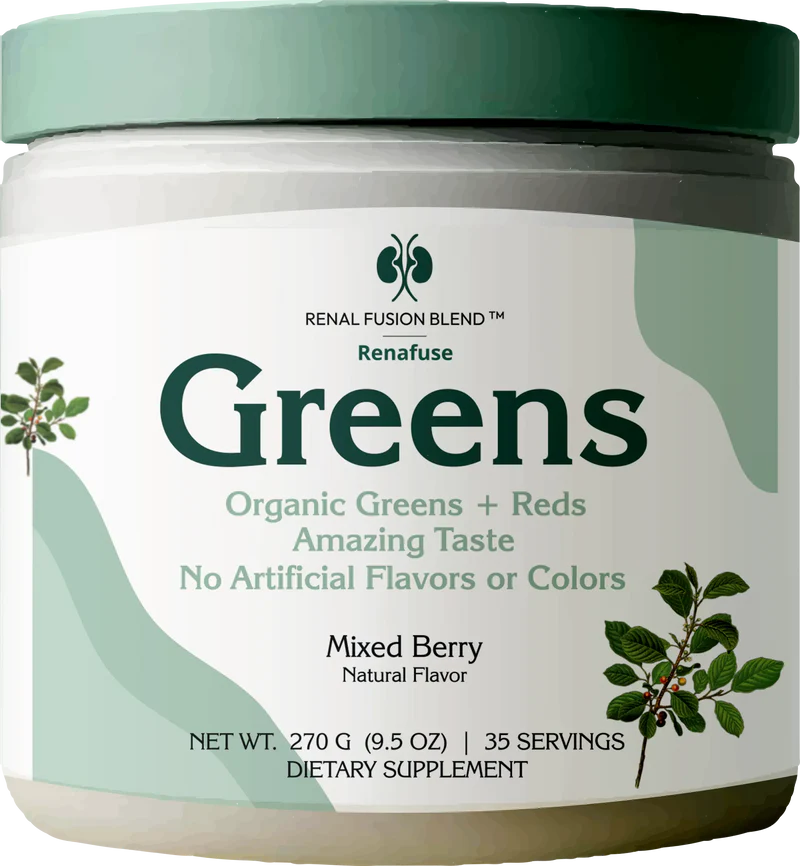 Organic Greens Front